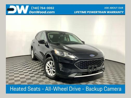Agate Black Metallic 2020 Ford Escape SE