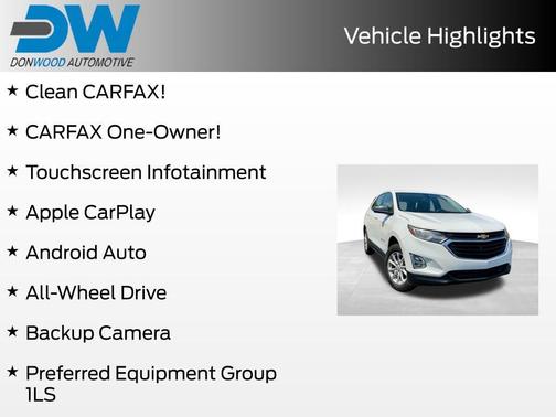 Summit White 2019 Chevrolet Equinox LS