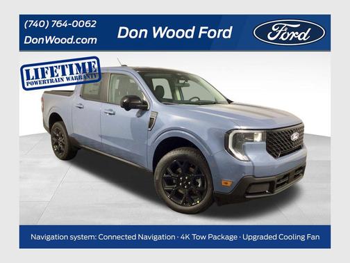 Azure Gray Metallic Tri-Coat 2026 Ford Maverick Lariat