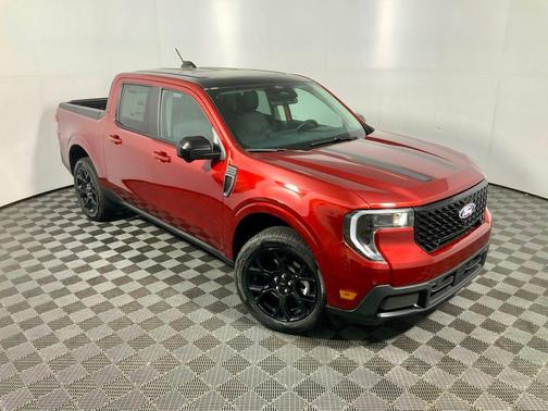 Ruby Red Metallic Tinted Clearcoat 2026 Ford Maverick Lariat