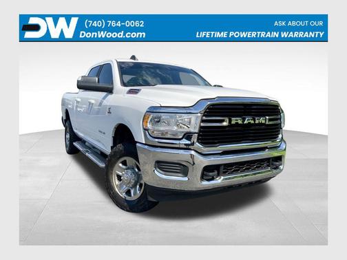 Bright White Clearcoat 2021 RAM 2500 Big Horn Crew Cab 4x4 6'4' Box