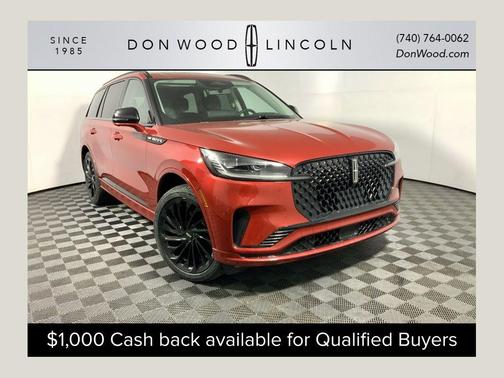 Red Carpet Metallic Tinted Clearcoat 2026 Lincoln Aviator Reserve AWD