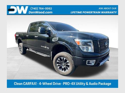 Magnetic Black 2017 Nissan Titan XD PRO-4X