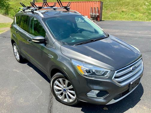 Magnetic Metallic 2017 Ford Escape Titanium