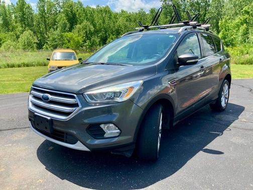 Magnetic Metallic 2017 Ford Escape Titanium