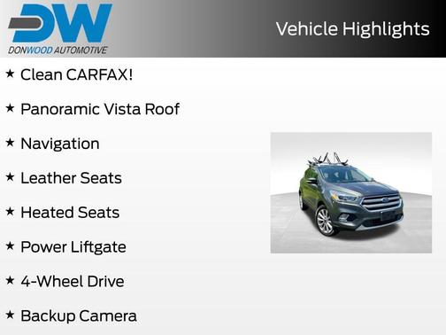 Magnetic Metallic 2017 Ford Escape Titanium
