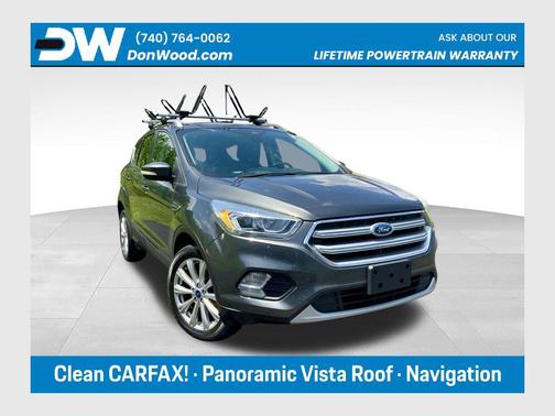 Magnetic Metallic 2017 Ford Escape Titanium