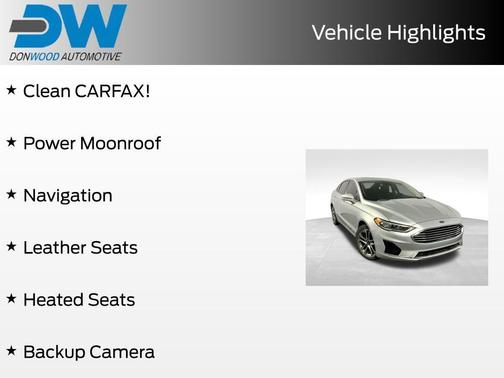 Ingot Silver Metallic 2019 Ford Fusion SEL
