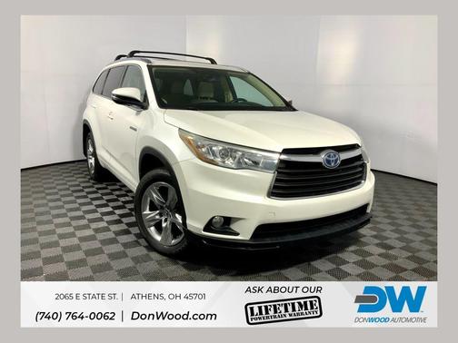 2016 Toyota Highlander Hybrid Platinum