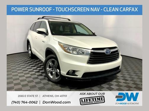 2016 Toyota Highlander Hybrid Platinum