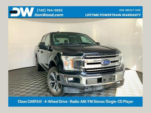 Shadow Black 2018 Ford F-150 XLT