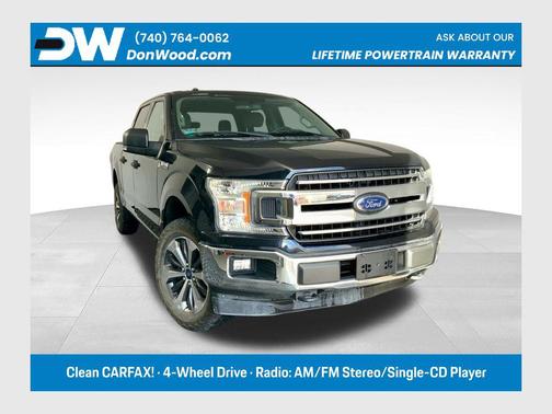 Shadow Black 2018 Ford F-150 XLT