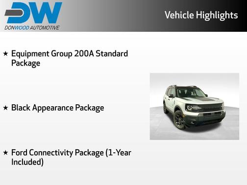 White 2026 Ford Bronco Sport Big Bend