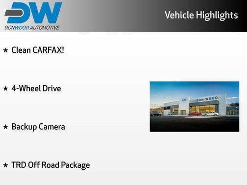 2018 Toyota Tacoma TRD Off-Road