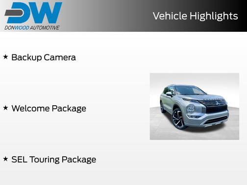 Alloy Silver Metallic 2022 Mitsubishi Outlander SEL S-AWC