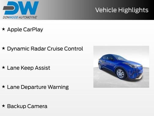 Blue Eclipse Metallic 2019 Toyota C-HR LE