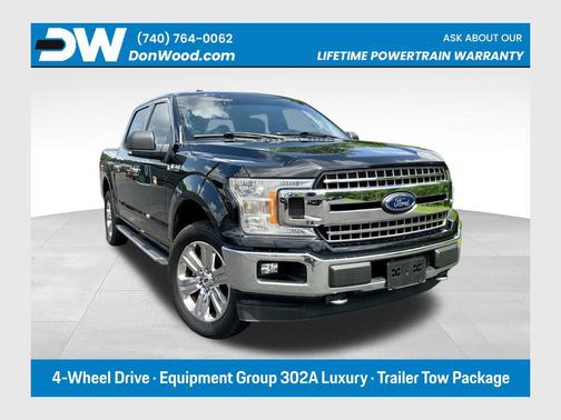 Shadow Black 2018 Ford F-150 XLT