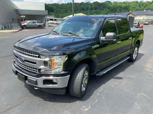 Shadow Black 2018 Ford F-150 XLT