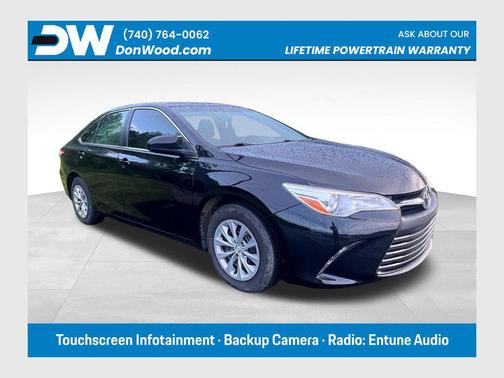 Midnight Black Metallic 2017 Toyota Camry LE
