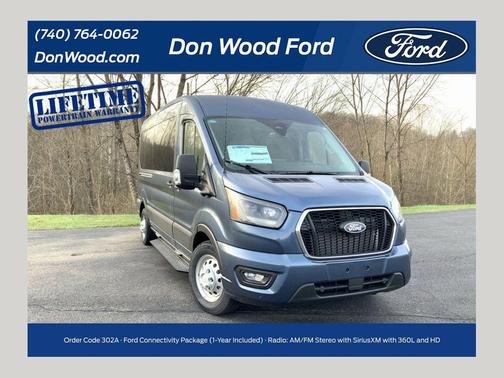 Blue Metallic 2026 Ford Transit-350 XLT