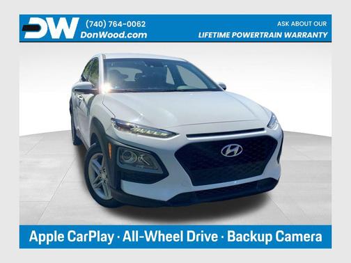 Chalk White 2019 Hyundai KONA SE