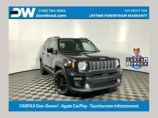 Black Clearcoat 2021 Jeep Renegade Latitude