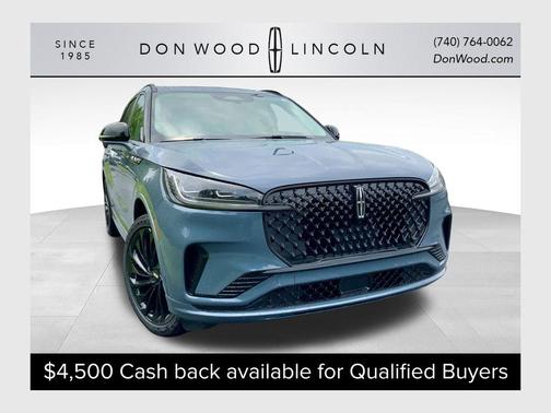 Whisper Blue Metallic Clearcoat 2026 Lincoln Aviator Reserve AWD