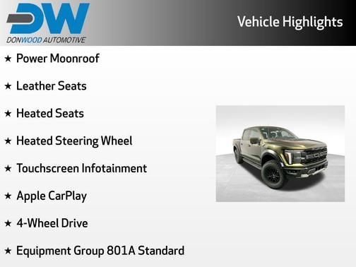 Shelter Green 2026 Ford F-150 Raptor