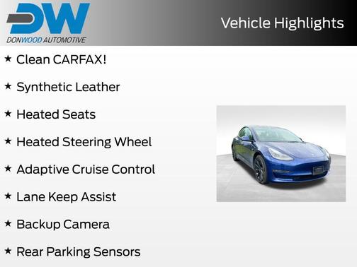Deep Blue Metallic 2023 Tesla Model 3 Standard Range