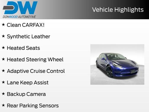 Deep Blue Metallic 2023 Tesla Model 3 Standard Range