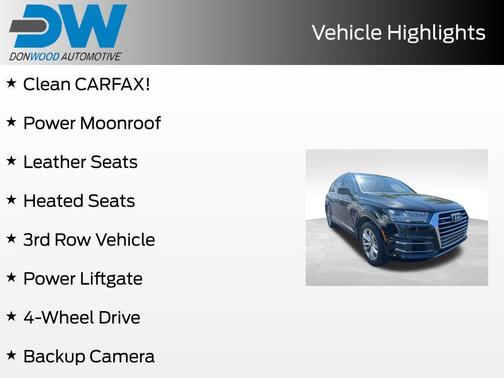 Night Black 2019 Audi Q7 55 Premium Plus