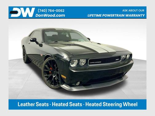 Black Clearcoat 2014 Dodge Challenger SRT8