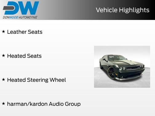 Black Clearcoat 2014 Dodge Challenger SRT8