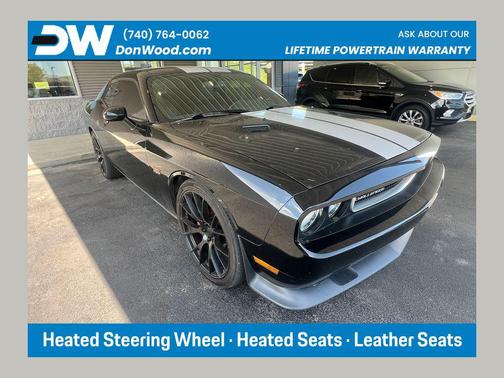 Black Clearcoat 2014 Dodge Challenger SRT8