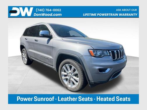 Billet Silver Metallic Clearcoat 2017 Jeep Grand Cherokee Limited