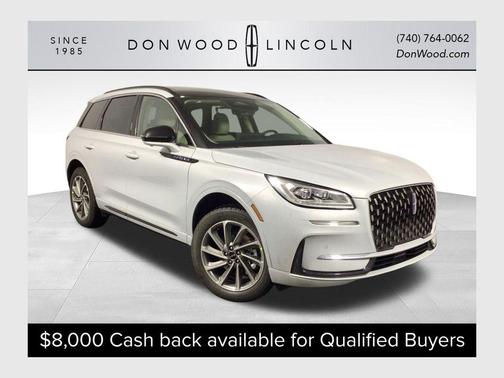 crystal white metallic clearcoat 2026 Lincoln Corsair Grand Touring