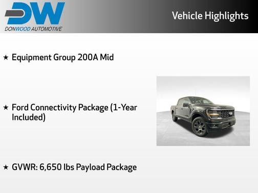 Black Metallic 2026 Ford F-150 STX