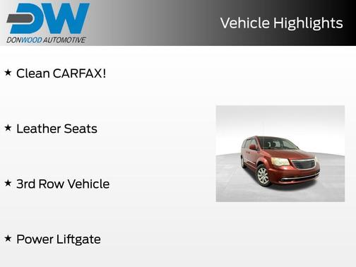 Deep Cherry Red Crystal Pearlcoat 2014 Chrysler Town & Country Touring