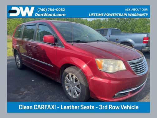 Deep Cherry Red Crystal Pearlcoat 2014 Chrysler Town & Country Touring