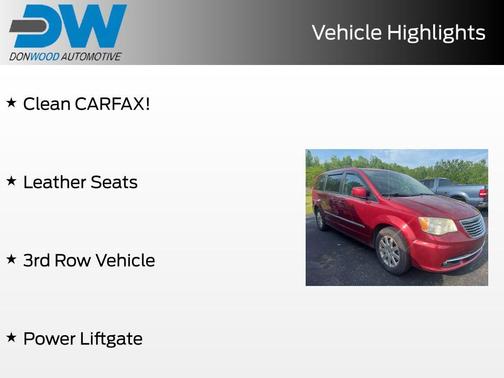Deep Cherry Red Crystal Pearlcoat 2014 Chrysler Town & Country Touring
