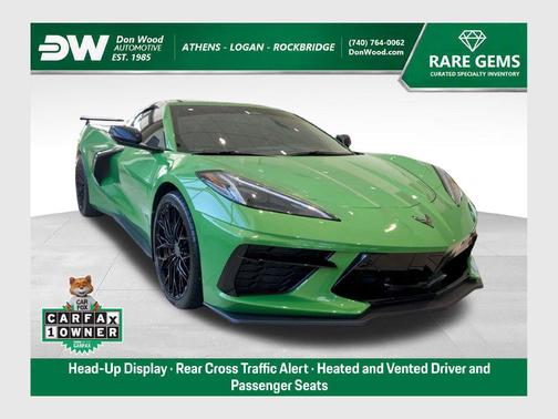 Roswell Green Metallic 2026 Chevrolet Corvette Stingray w/2LT