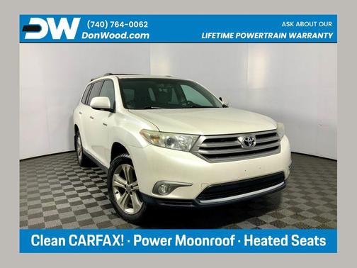 Blizzard Pearl 2013 Toyota Highlander Limited
