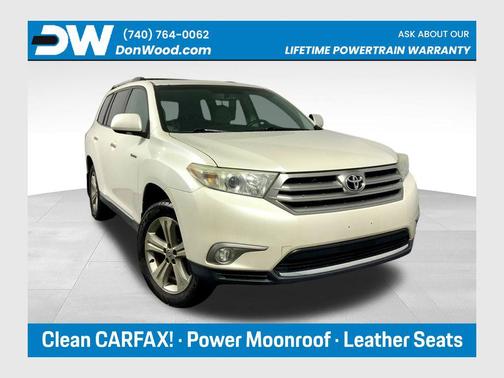 Blizzard Pearl 2013 Toyota Highlander Limited