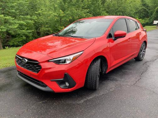 Pure Red 2024 Subaru Impreza Sport