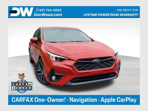 Pure Red 2024 Subaru Impreza Sport