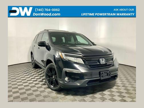 Crystal Black Pearl 2022 Honda Pilot AWD Elite