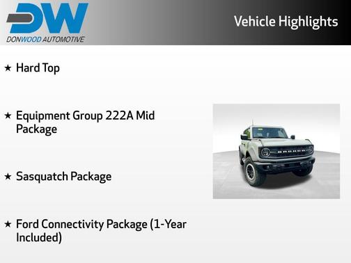 Avalanche Gray 2026 Ford Bronco Big Bend