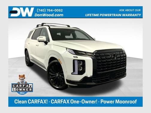 Hyper White 2025 Hyundai PALISADE Calligraphy Night Edition