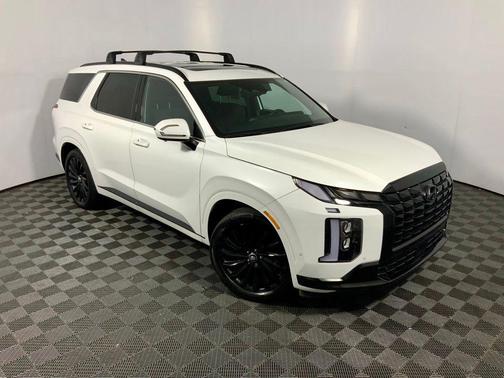 Hyper White 2025 Hyundai PALISADE Calligraphy Night Edition