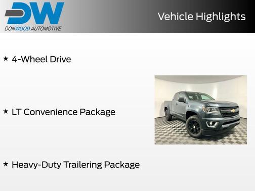 Graphite Metallic 2017 Chevrolet Colorado LT